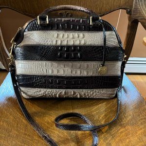 Brahmin Satchel, 100% Leather, Pre-owned
